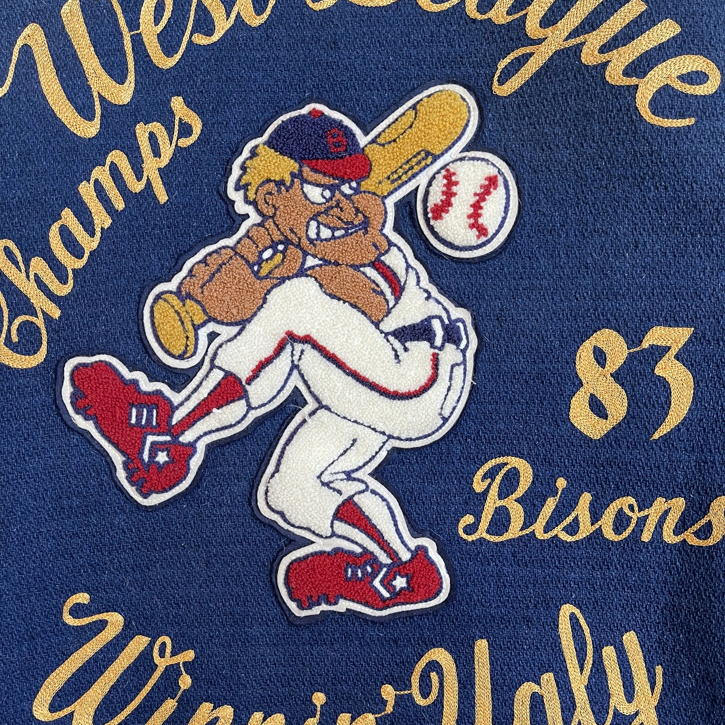 Whitesville 'Winning Ugly' Varsity Jacket - L