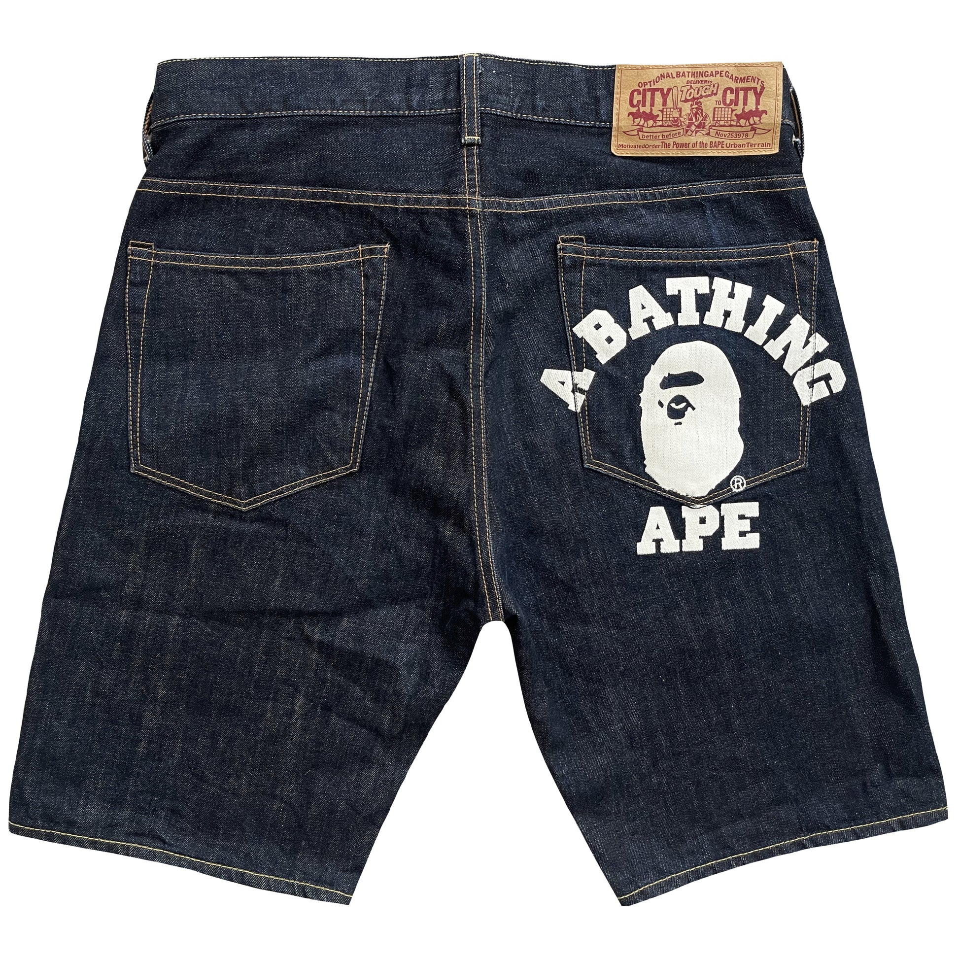 Bape Denim Shorts
