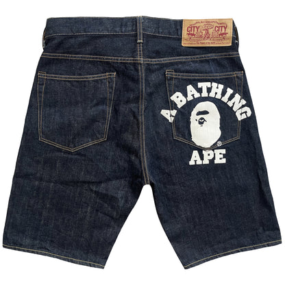 Bape Denim Shorts