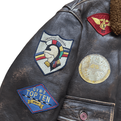 Avirex 1991 Top Gun G-1 Flight Jacket - XS/S
