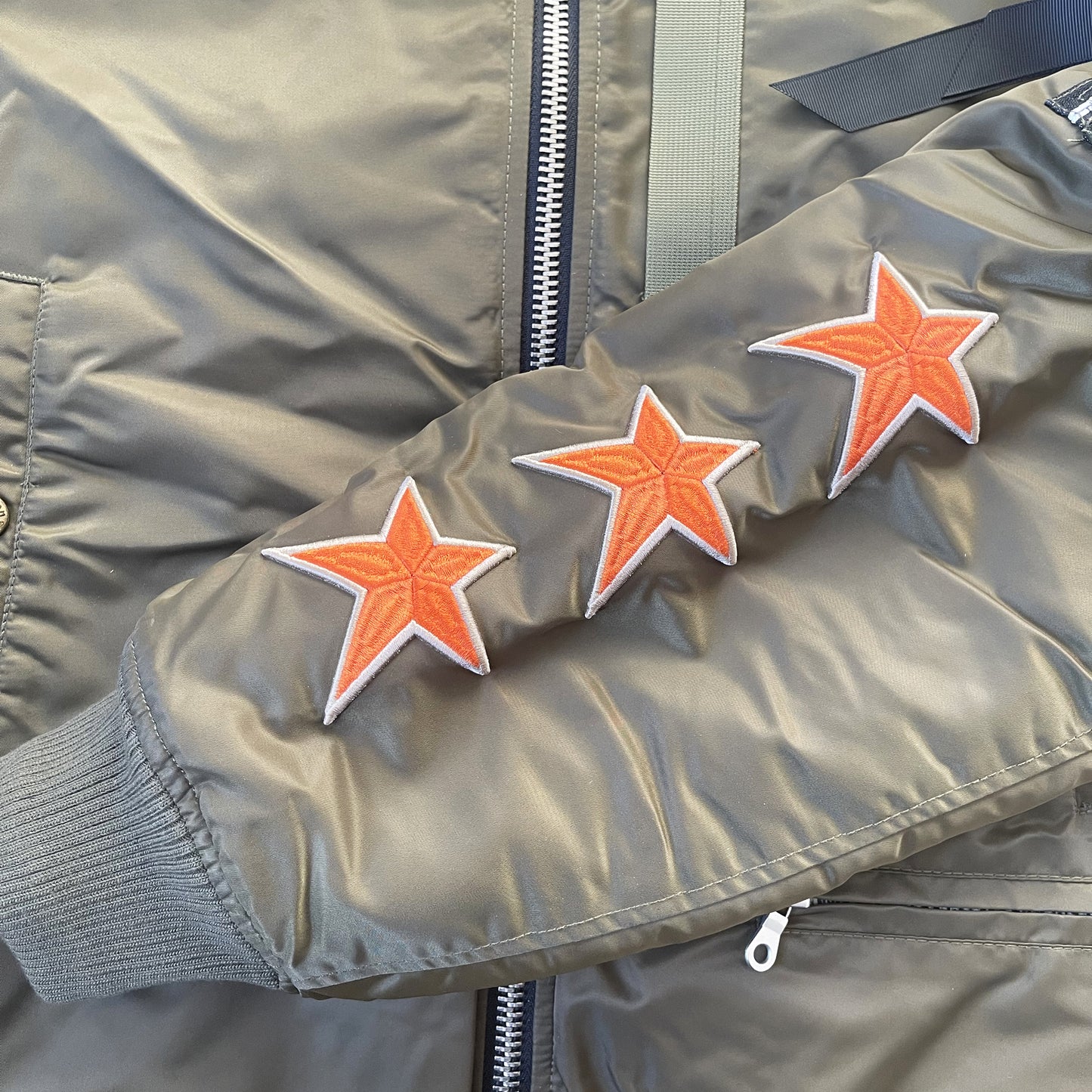 Vanson Leathers MA1 Bomber Jacket - XXL