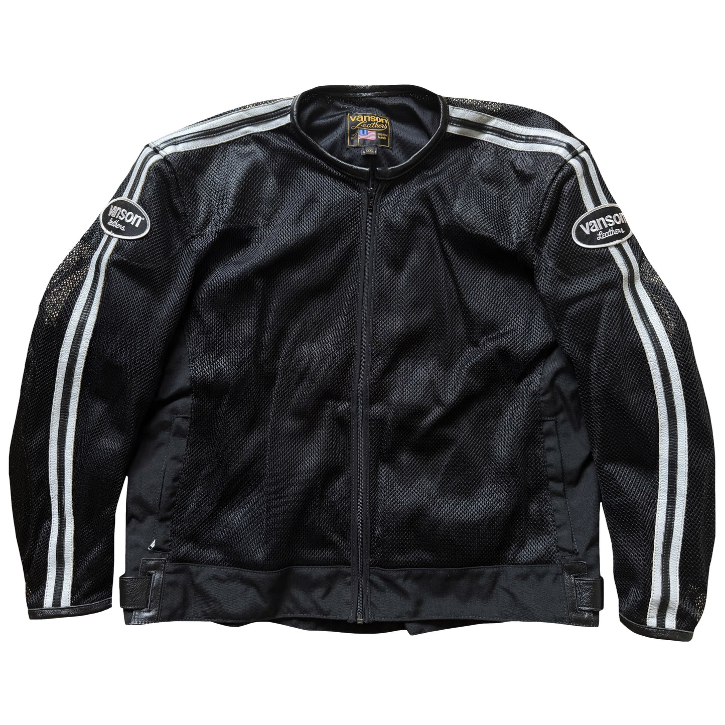 Vanson Leathers Motorcycle Mesh Racing Jacket - XL
