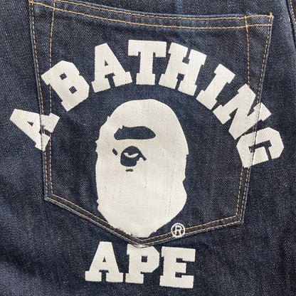 Bape Denim Shorts