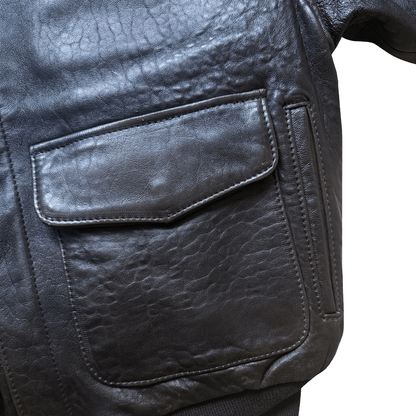 Avirex 'The K.O Kid' 1991 A2 Leather Flight Jacket - XS / S