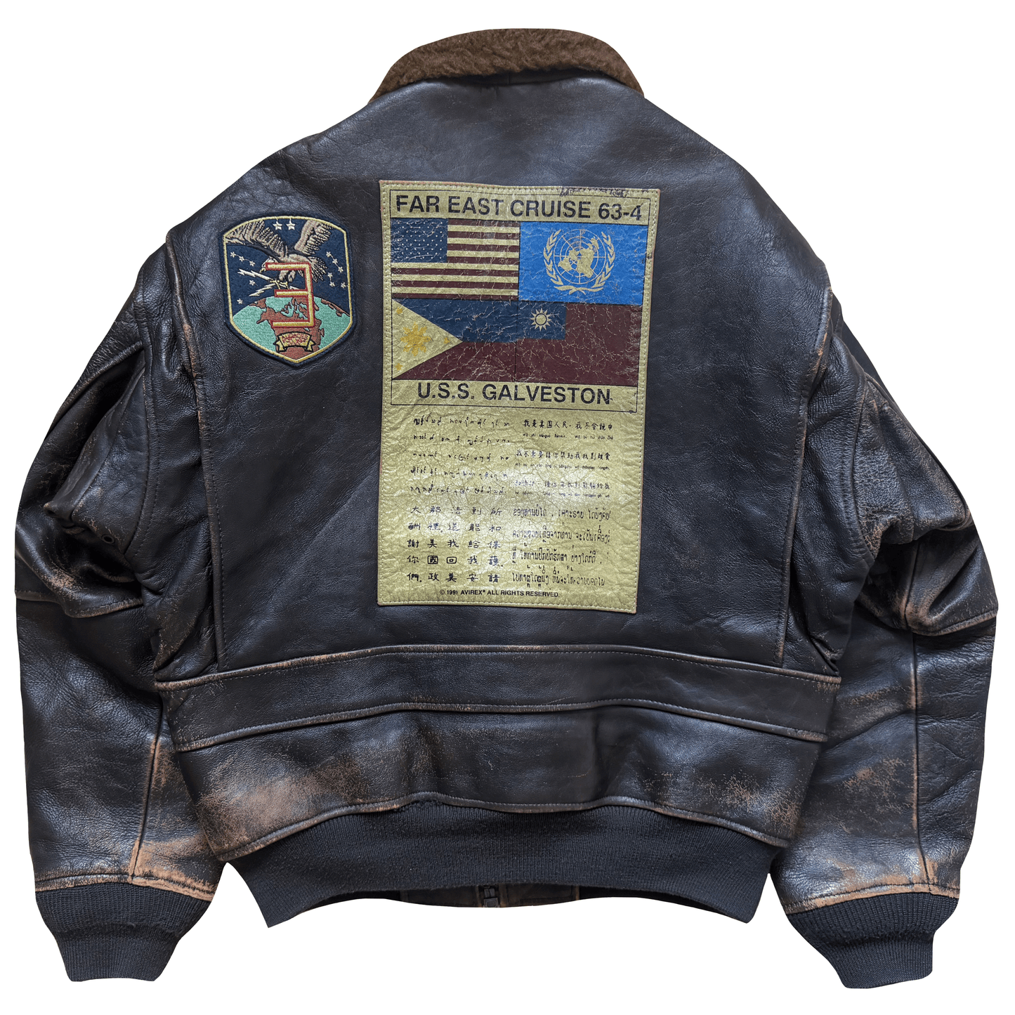 Avirex 1991 Top Gun G-1 Flight Jacket - XS/S