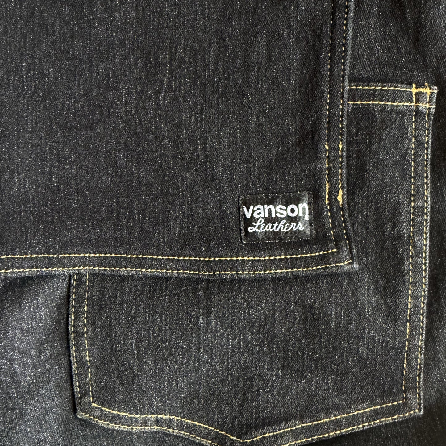 Vanson Leathers Denim Overalls - M