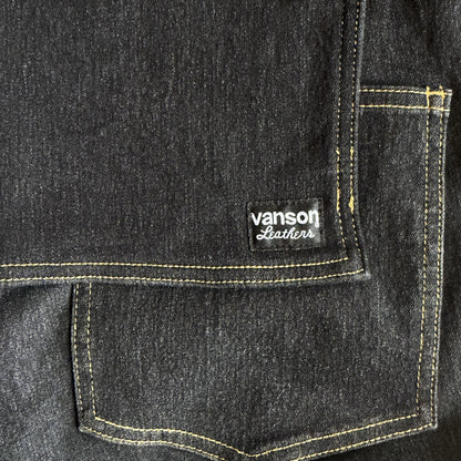 Vanson Leathers Denim Overalls - M