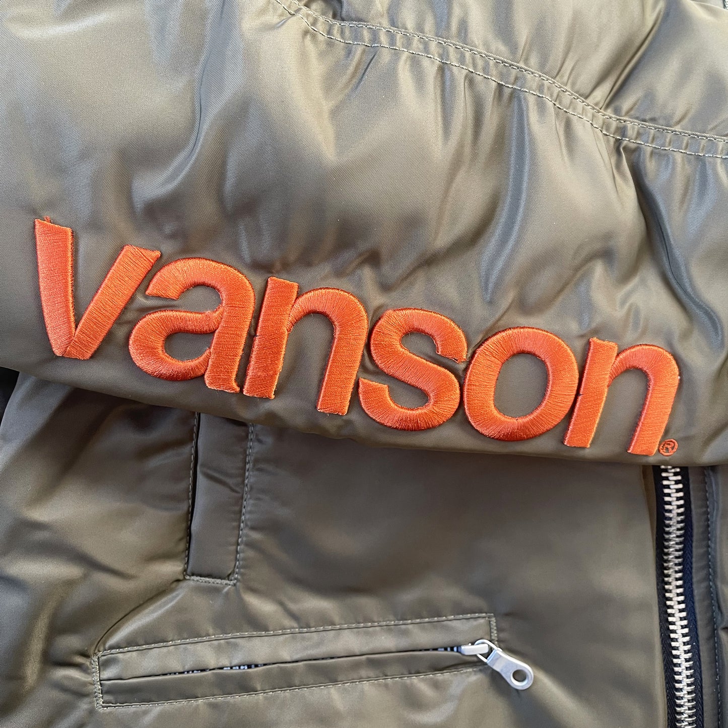 Vanson Leathers MA1 Bomber Jacket - XXL