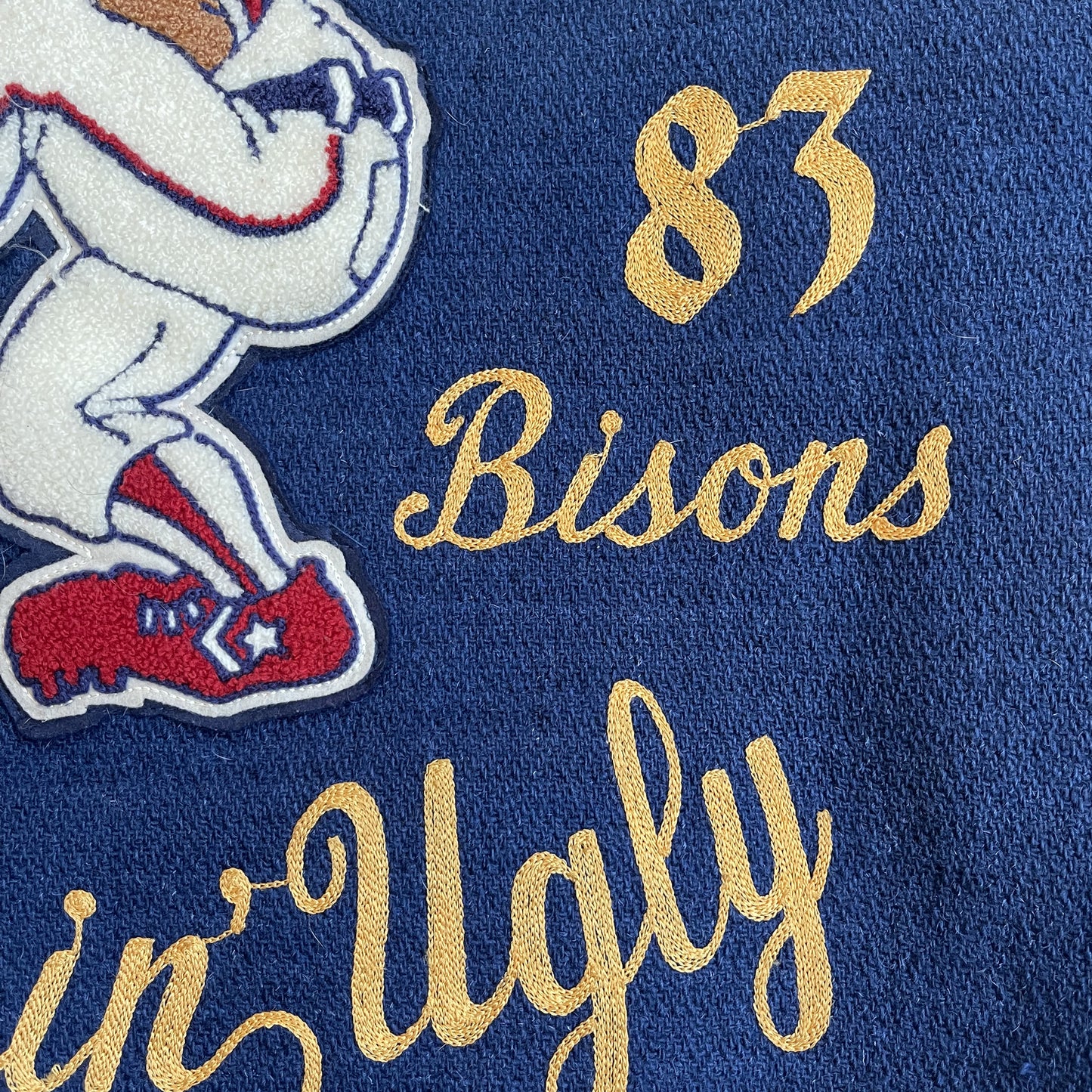 Whitesville 'Winning Ugly' Varsity Jacket - L