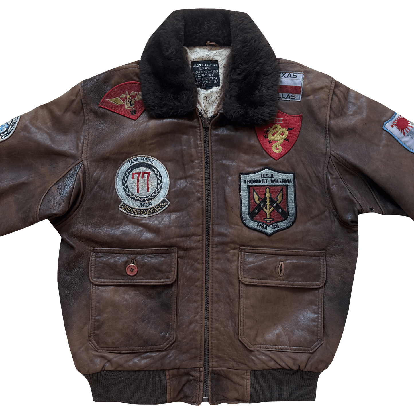 Avirex 1987 Top Gun G-1 Flight Jacket - L