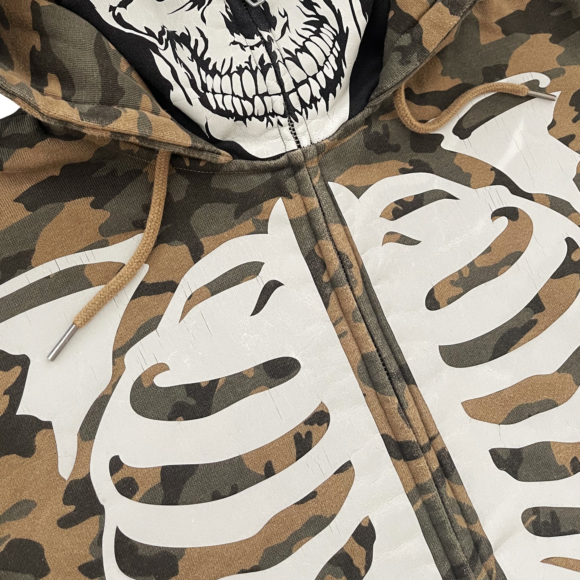 Vanson Leathers Skeleton Hoodie