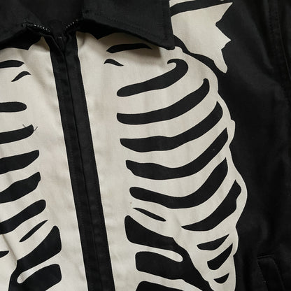 Vanson Leathers Skeleton Overalls - M