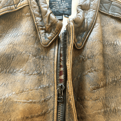 Avirex 1988 Original A2 Leather Flight Jacket - M