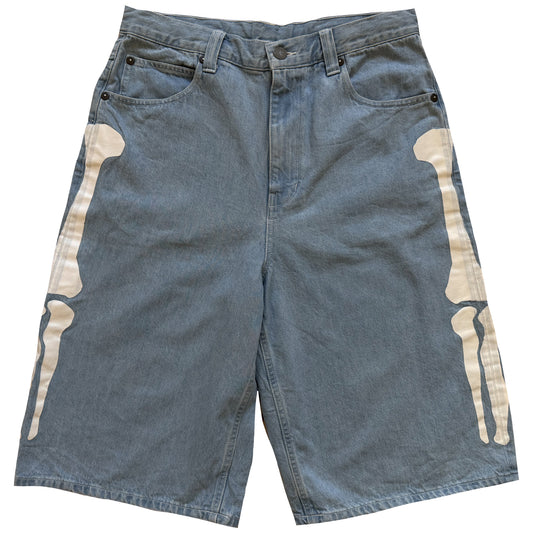 Vanson Leathers Bone Denim Shorts - W32"