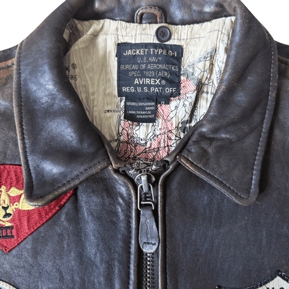 Avirex 1989 Top Gun G-1 Flight Jacket - S / M