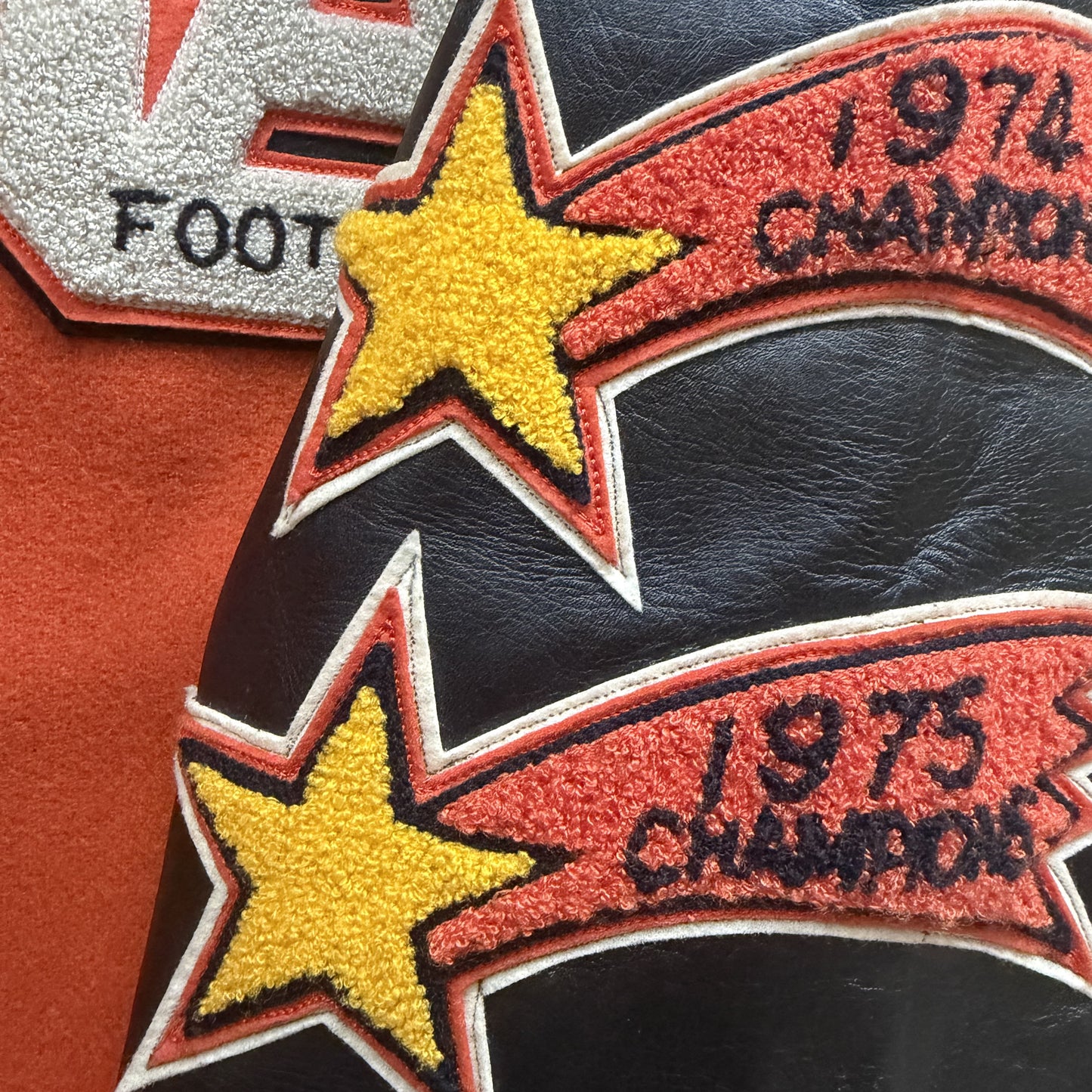 Style Eyes 'Warriors' Varsity Jacket - L