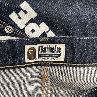 Bape Denim Shorts