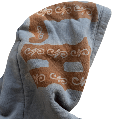 The Great China Wall 'Rocker' Sleeveless Hoodie - XS