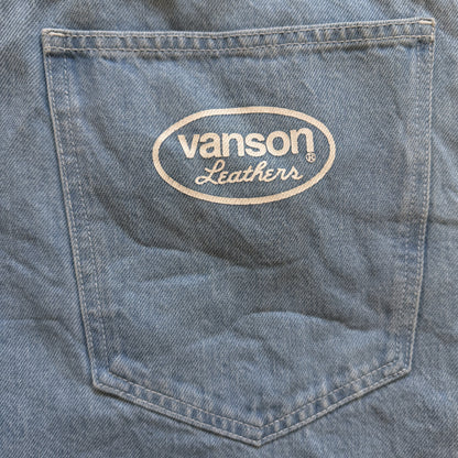 Vanson Leathers Bone Denim Shorts - W32"