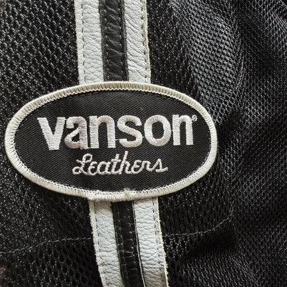 Vanson Leathers Motorcycle Mesh Racing Jacket - XL