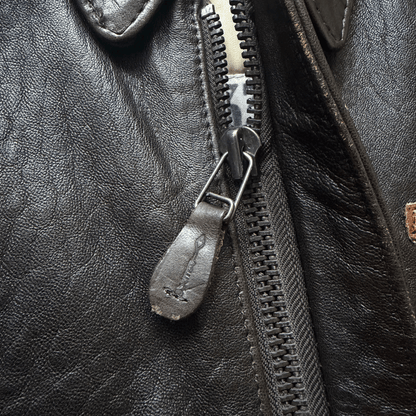 Avirex 'The K.O Kid' 1991 A2 Leather Flight Jacket - XS / S