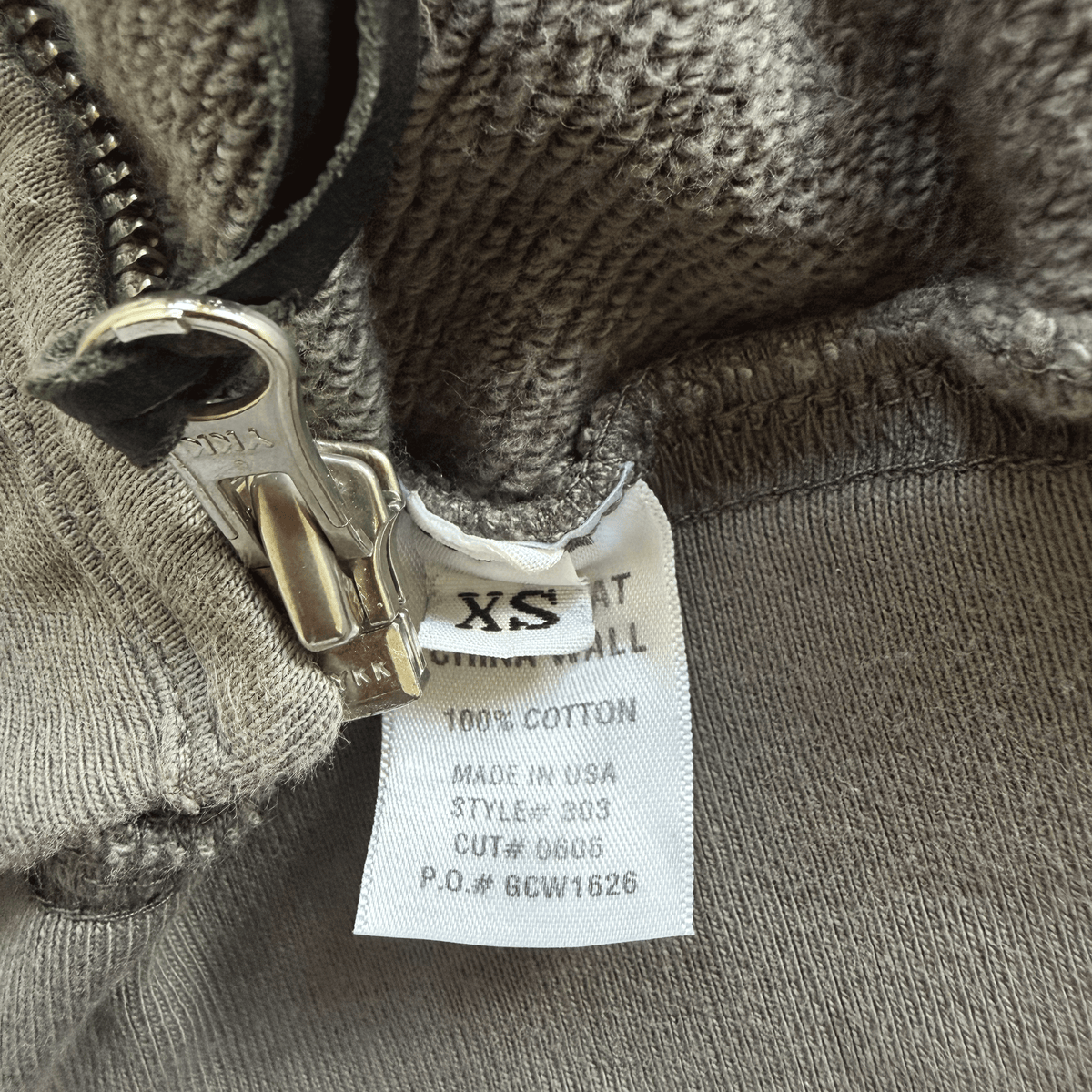 The Great China Wall 'Rocker' Sleeveless Hoodie - XS