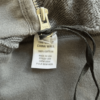 The Great China Wall 'Rocker' Sleeveless Hoodie - XS