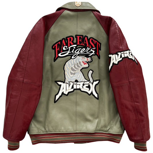 Avirex Leather Varsity Jacket