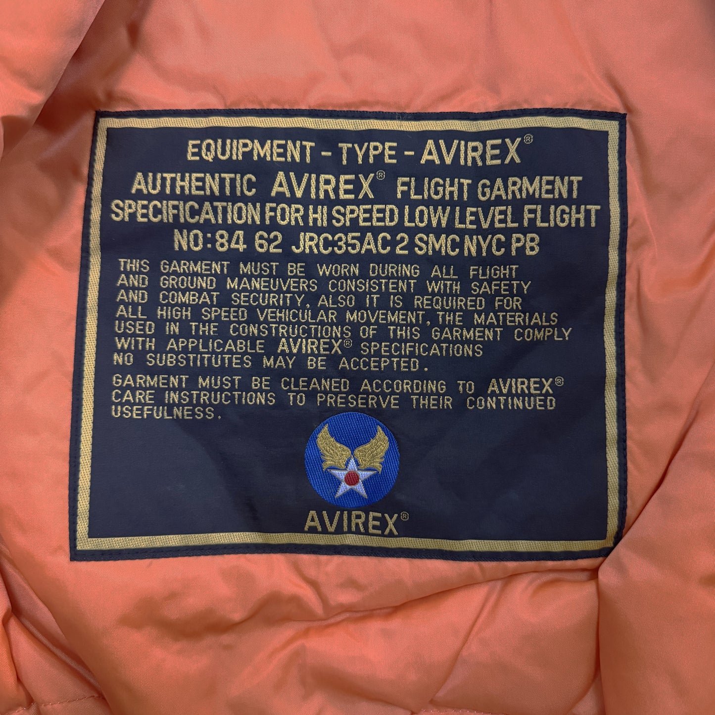 Avirex USA MA1 Bomber Jacket - XS