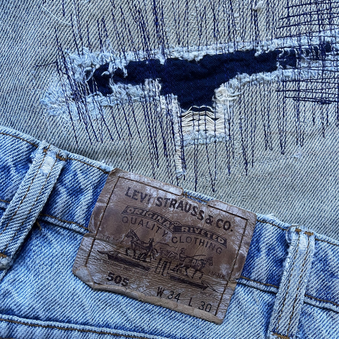 Levi's Boro Distressed Jeans - W32"