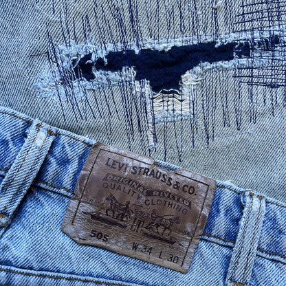 Levi's Boro Distressed Jeans - W32"