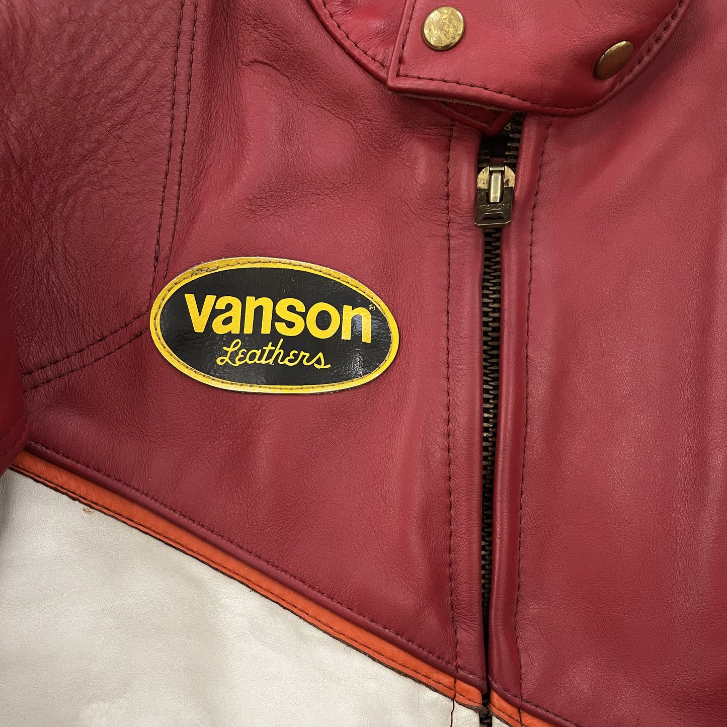 Vanson Leathers Team Racing Jacket - S