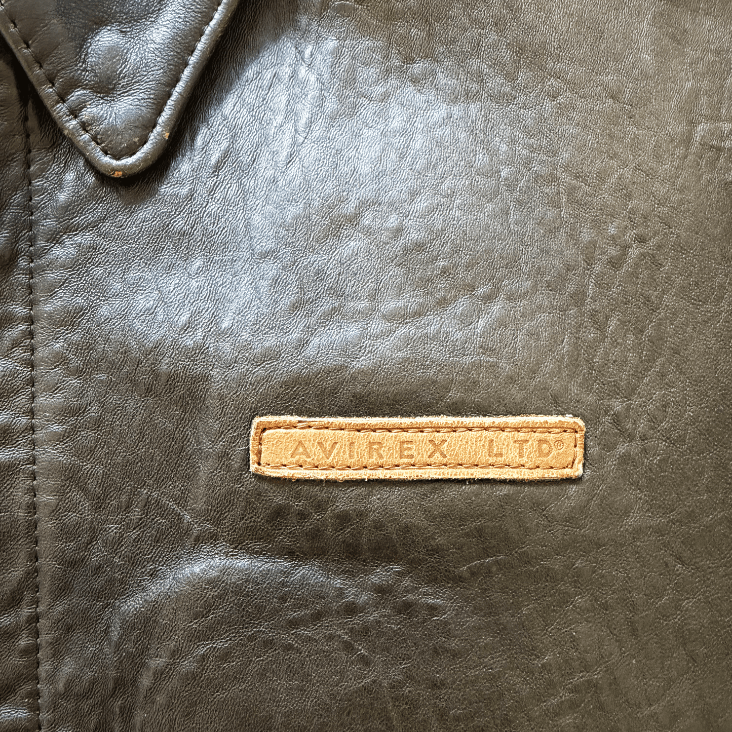 Avirex 'The K.O Kid' A2 Leather Flight Jacket - S / M