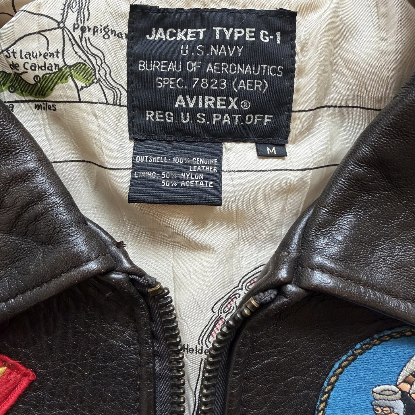 Avirex Top Gun G-1 Flight Jacket - M