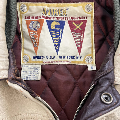 Avirex 1961 Northwest Wild Bears Leather Jacket 