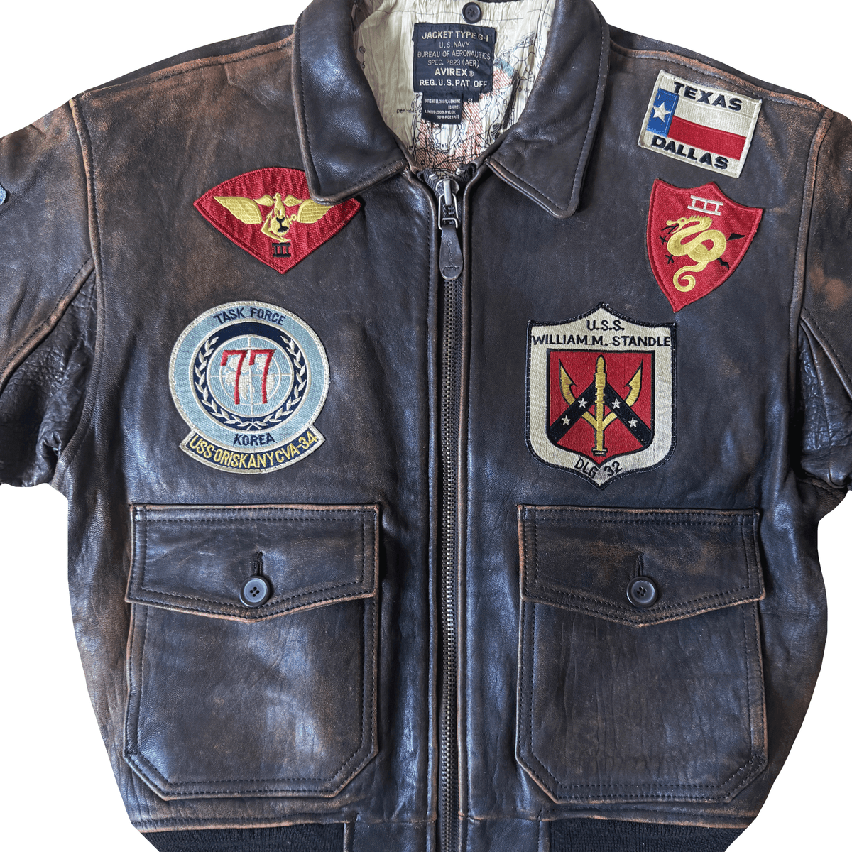 Avirex 1989 Top Gun G-1 Flight Jacket - S / M