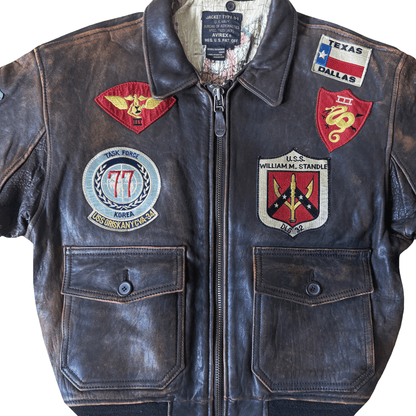 Avirex 1989 Top Gun G-1 Flight Jacket - S / M