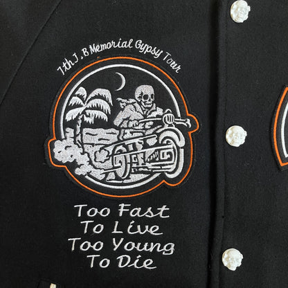 Cream Soda Varsity Jacket - M