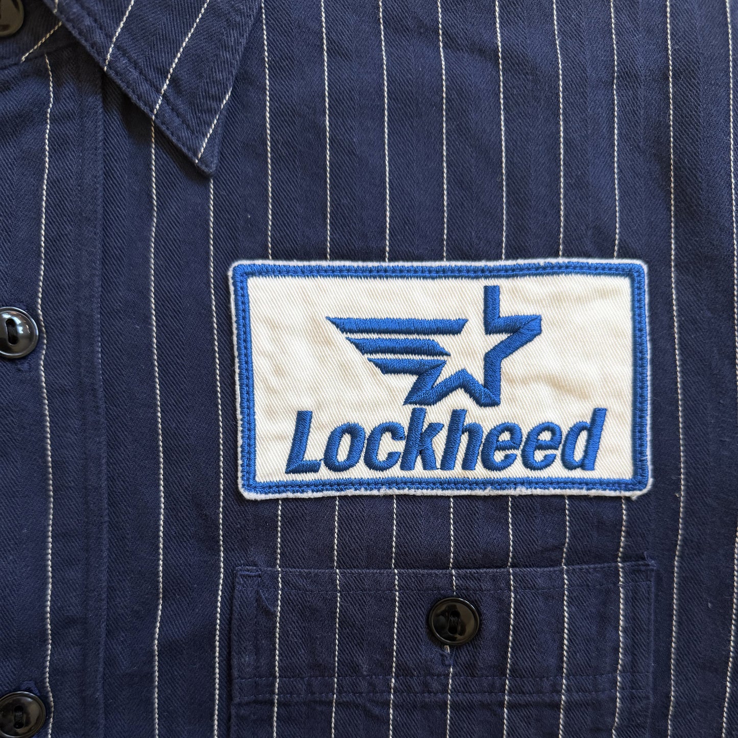 Lockheed Martin x Buzz Rickson Engineer Work Shirt - M