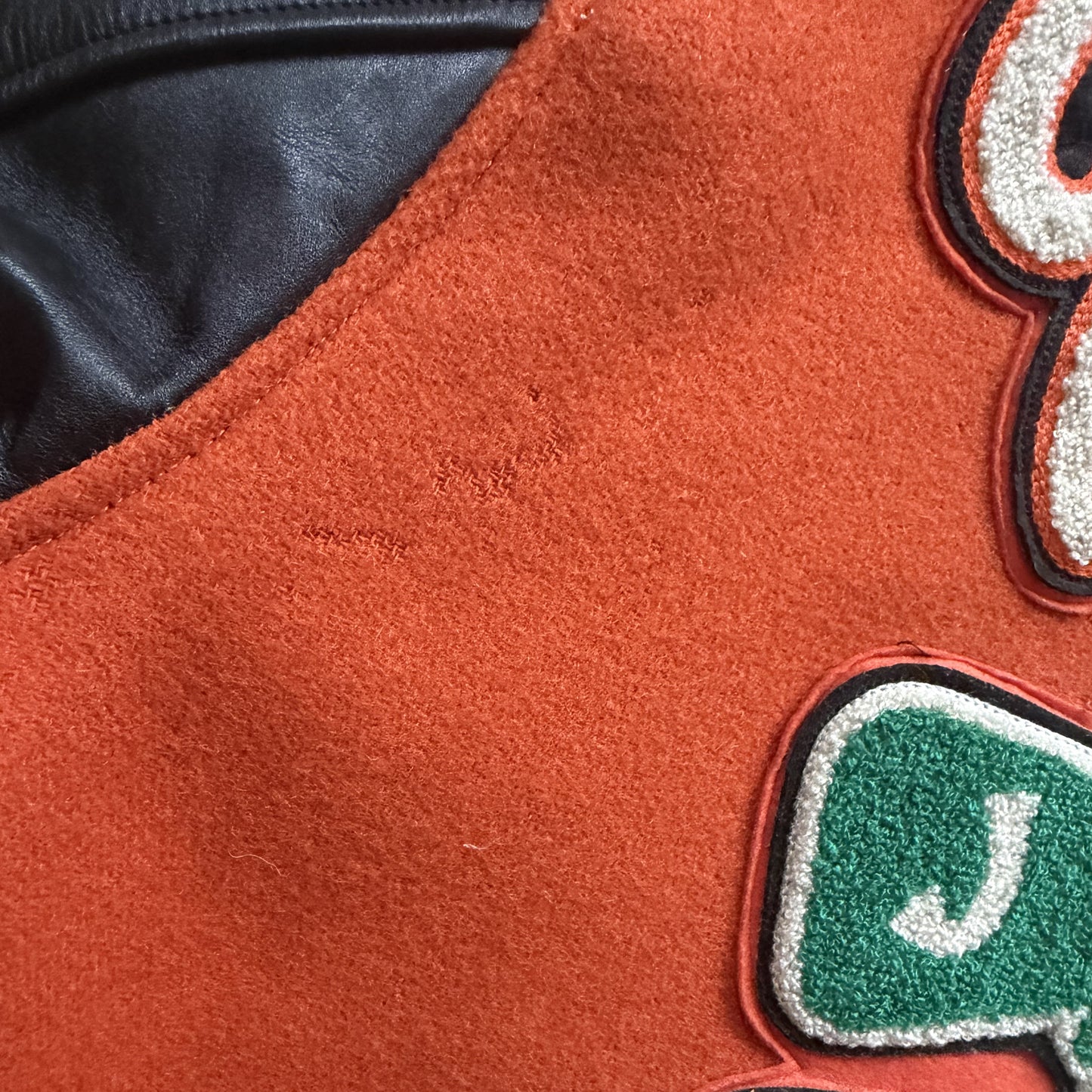 Style Eyes 'Warriors' Varsity Jacket - L