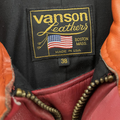 Vanson Leathers Team Racing Jacket - S