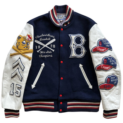Whitesville 'Cleveland Bears' Varsity Jacket - XL