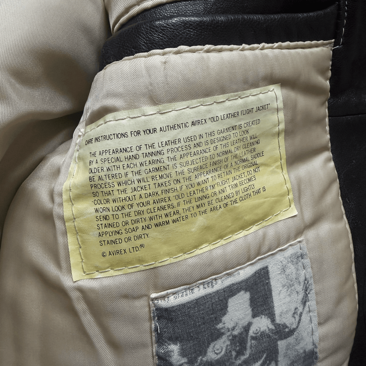 Avirex 'The K.O Kid' 1991 A2 Leather Flight Jacket - XS / S