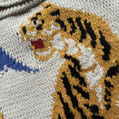 Evisu Genes Cowichan Knitted Cardigan - M