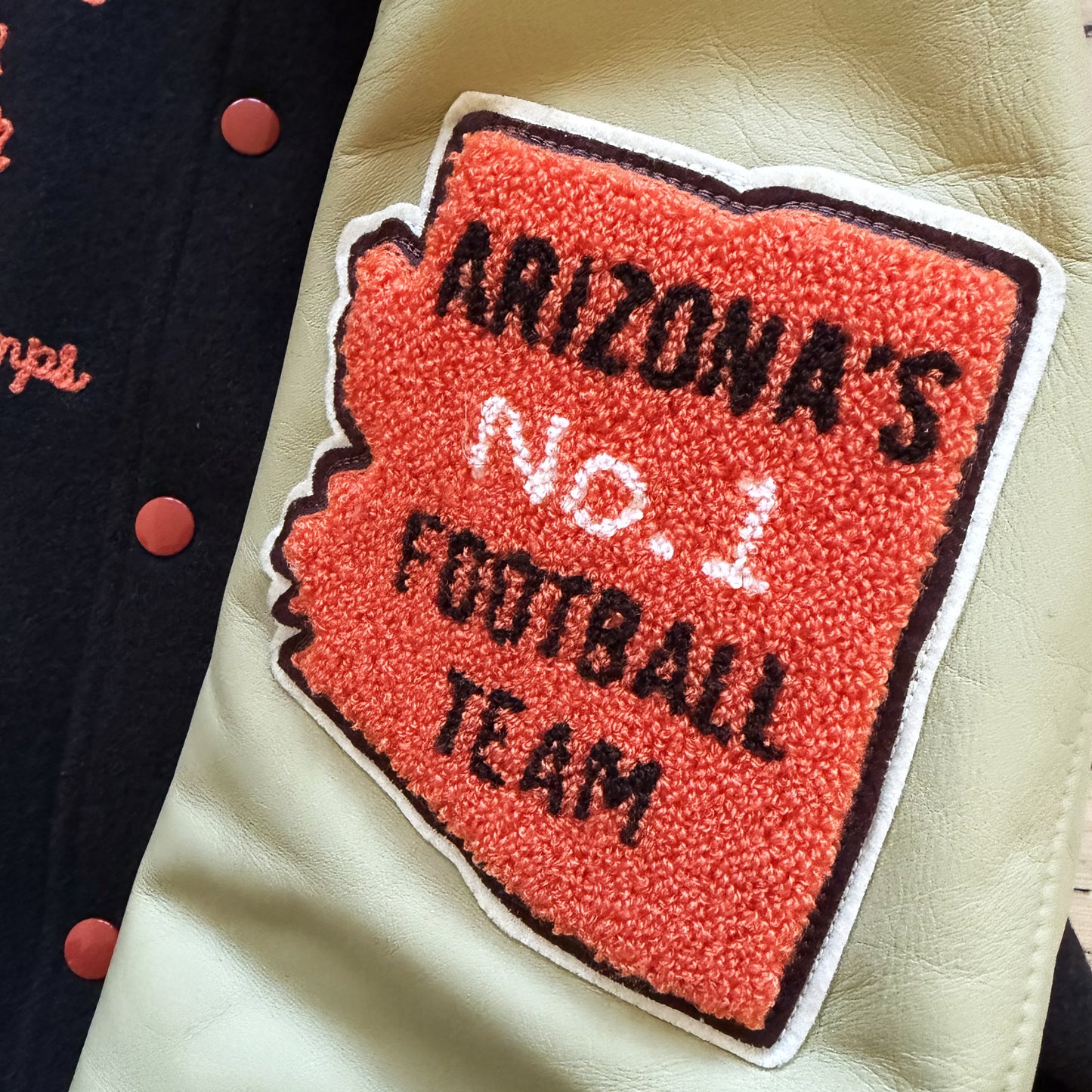 Whitesville 'Flying Alligators' Varsity Jacket - L