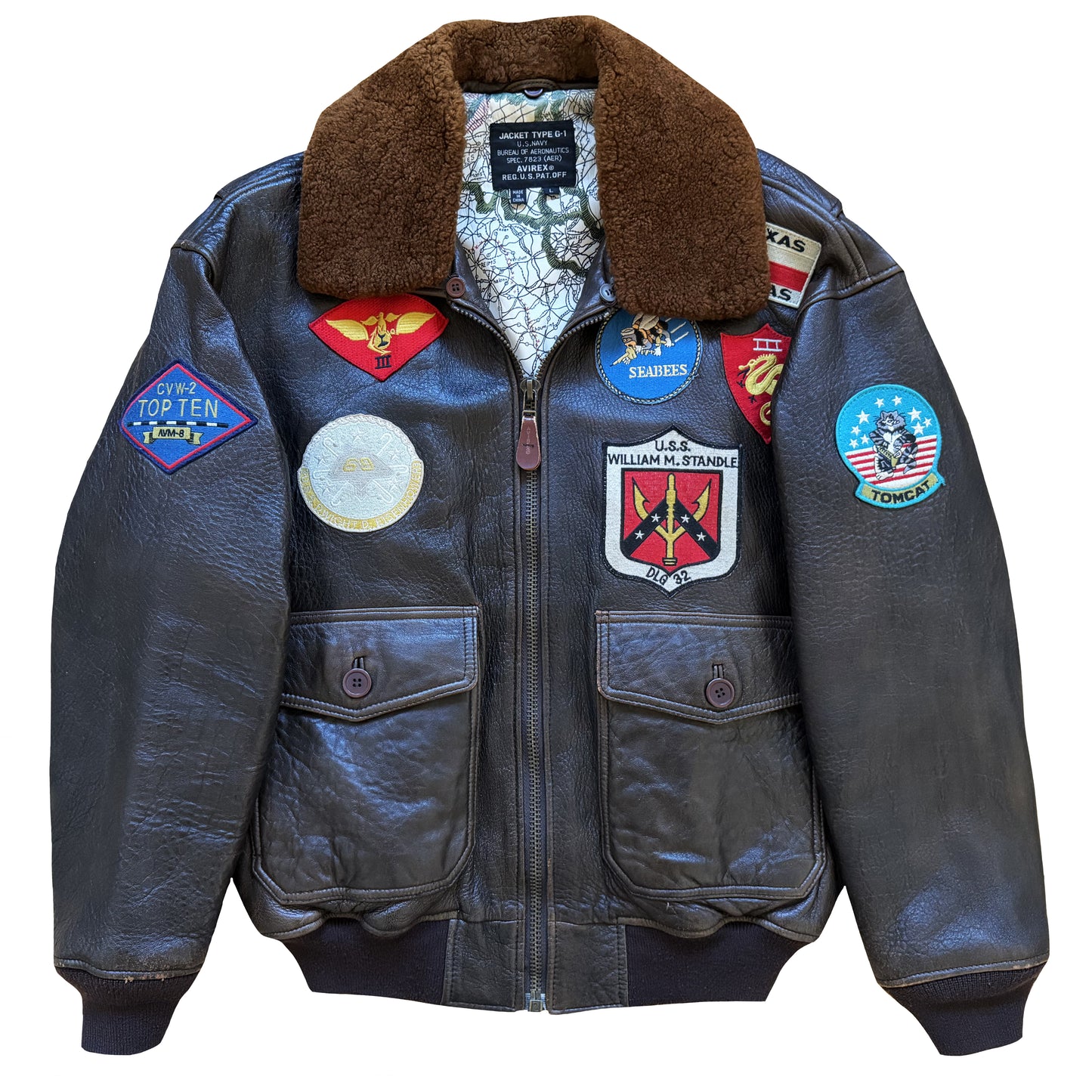 Avirex Top Gun G-1 Flight Jacket - L
