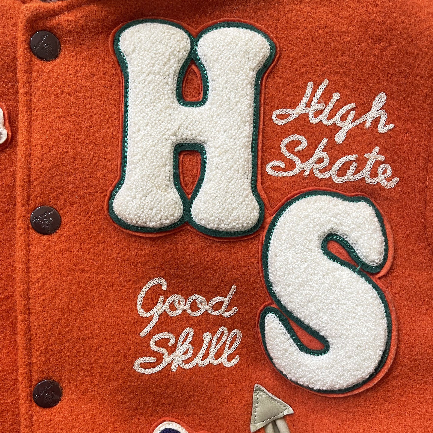 Style Eyes 'High Skate' Varsity Jacket - M