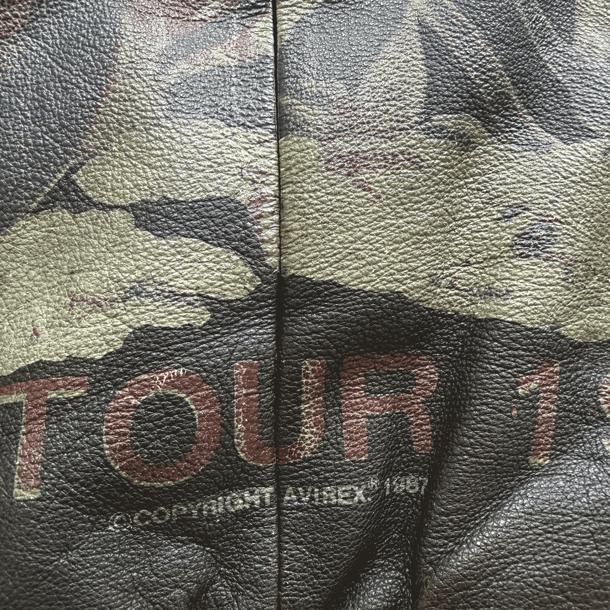 Avirex 1987 'Glen Miller's AAF Band' A2 Leather Flight Jacket - S / M