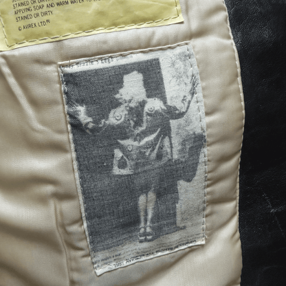 Avirex 'The K.O Kid' 1991 A2 Leather Flight Jacket - XS / S
