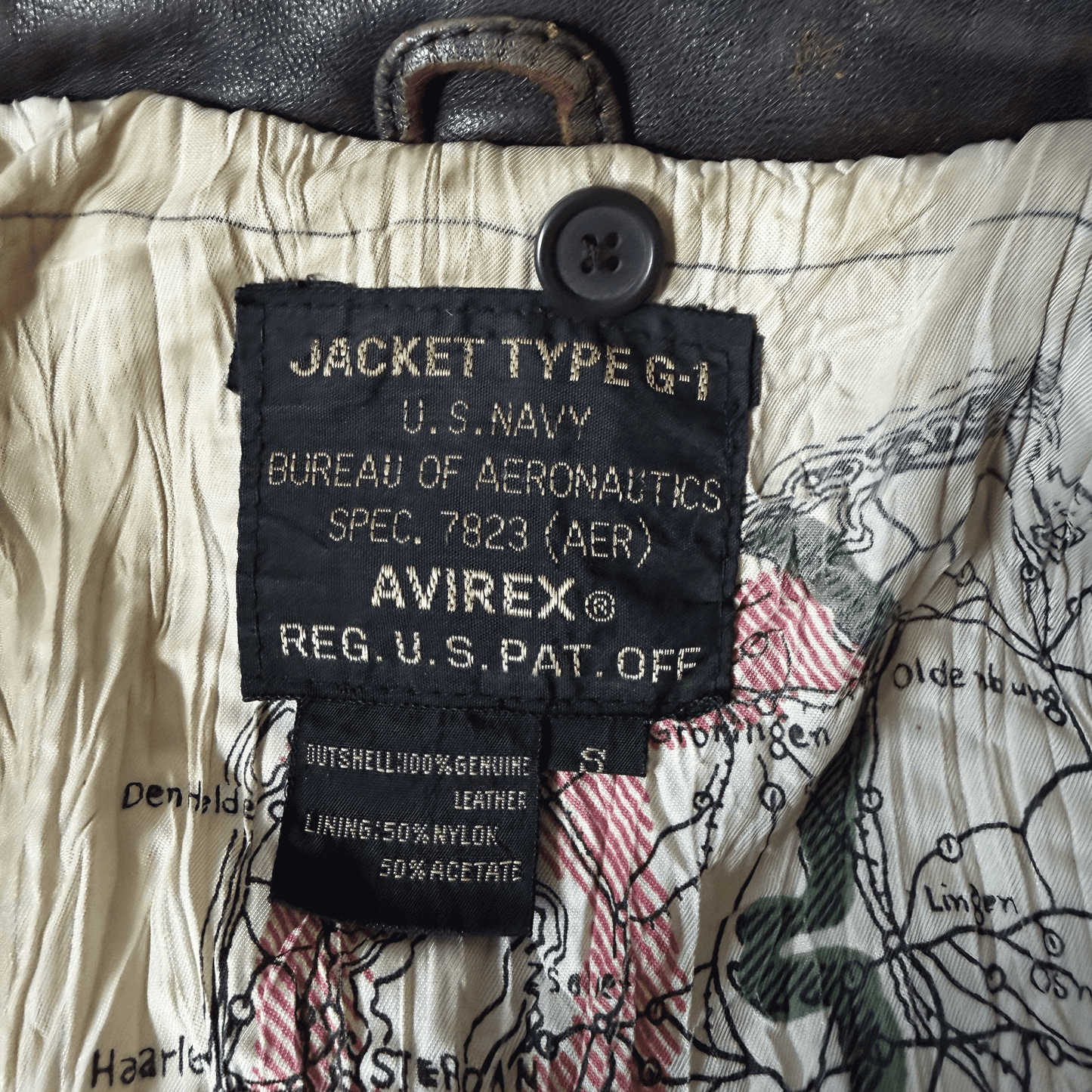 Avirex 1989 Top Gun G-1 Flight Jacket - S / M